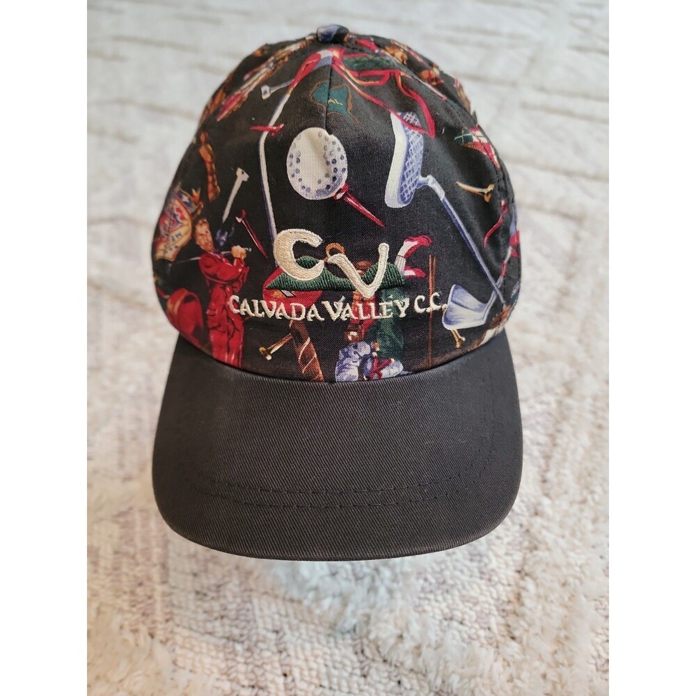 Vintage Imperial Golf Hat Calvada Valley C.C. Adjustable